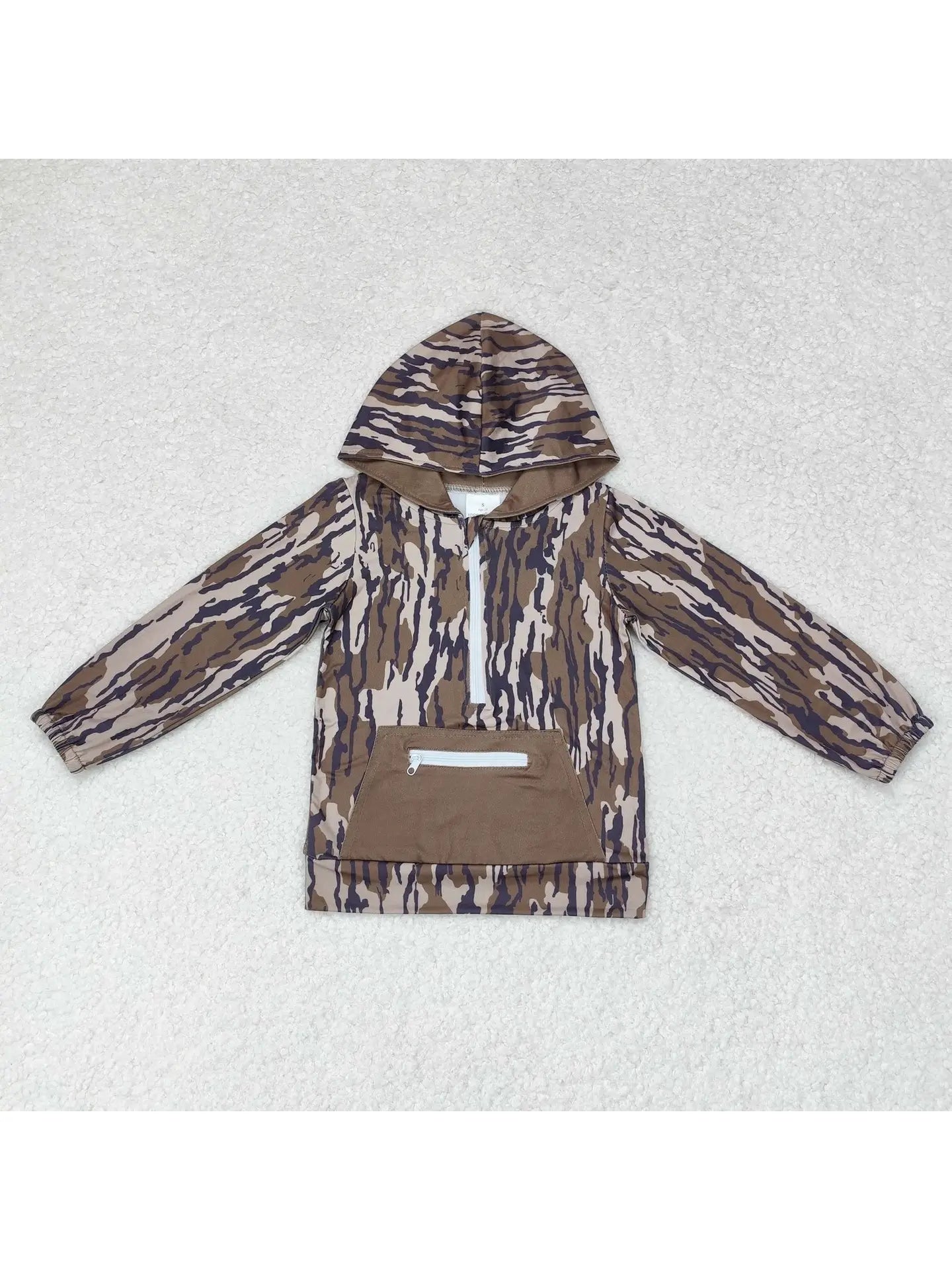 BOTTOMLAND CAMO PULLOVER