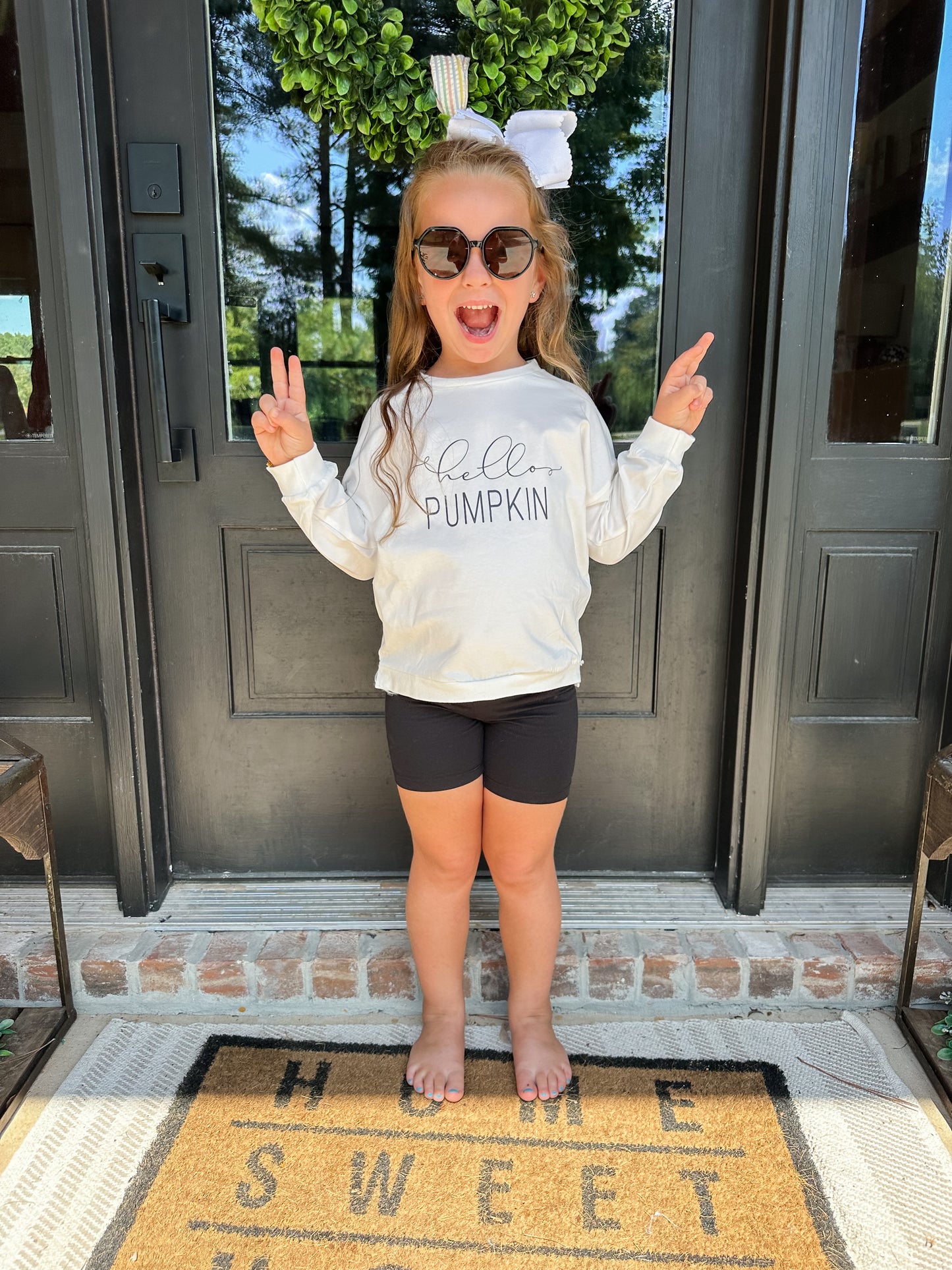 HELLO PUMPKIN SWEATSHIRT