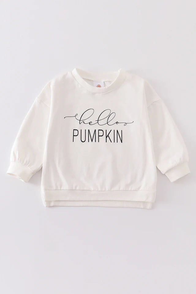 HELLO PUMPKIN SWEATSHIRT